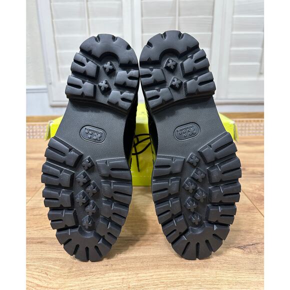 Ted Baker London Mascy Ankle Boots Black Buttery Leather Size 6 NIB Utilitarian - Picture 12 of 15